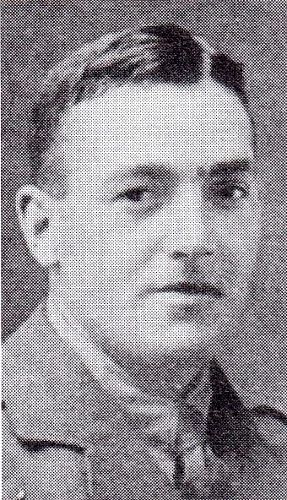 Black and white portrait of Second Lieutenant James Kirk in uniform