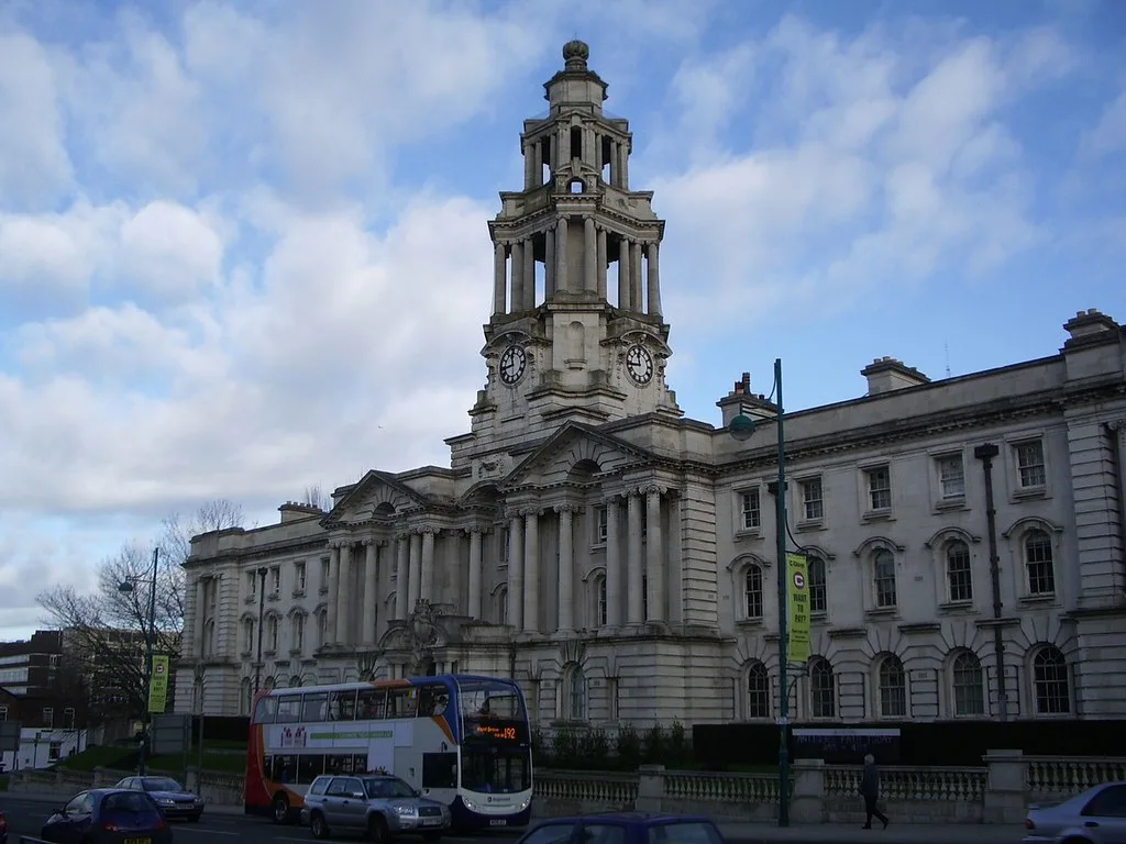 Stockport Town Hall on Wellington Road South, where the council tax team is based