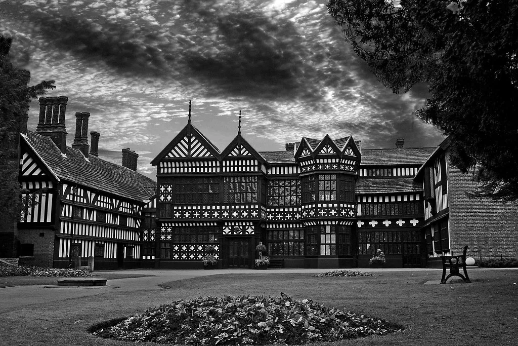 Bramall Hall, where the Witch's Potion Trail runs across both weekends of October half term.