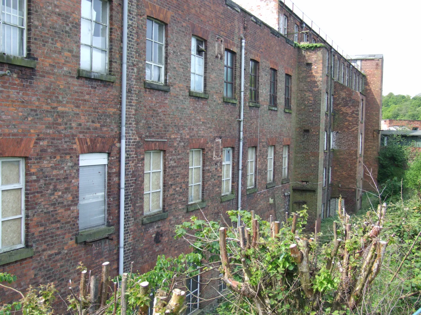 Compstall Mills, photographed in 2009