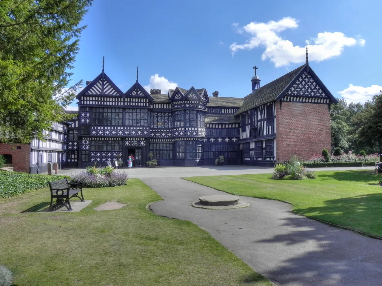 Bramall Hall, the Tudor manor house in its free 70-acre park